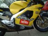 R&G Racing padací chrániče (horní) pro motocykly APRILIA RSV Mille ('01-'03) / RSVR ('01-'03), černé (pár)